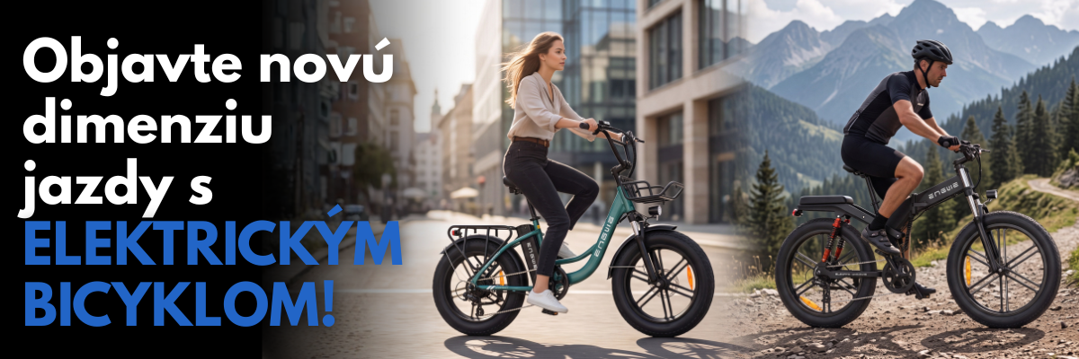 Výkonné a kvalitné elektrobicykle Engwe do mesta aj do terénu