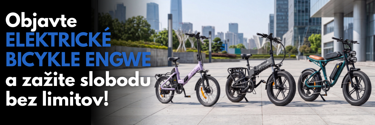 Objavte elektrické bicykle ENGWE a zažite slobodu bez limitov