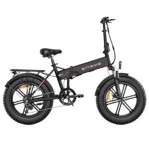 Engwe Ep-2 PRO elektrický bicykel s výkonom 750W a dojazdom 80km v čiernej farbe
